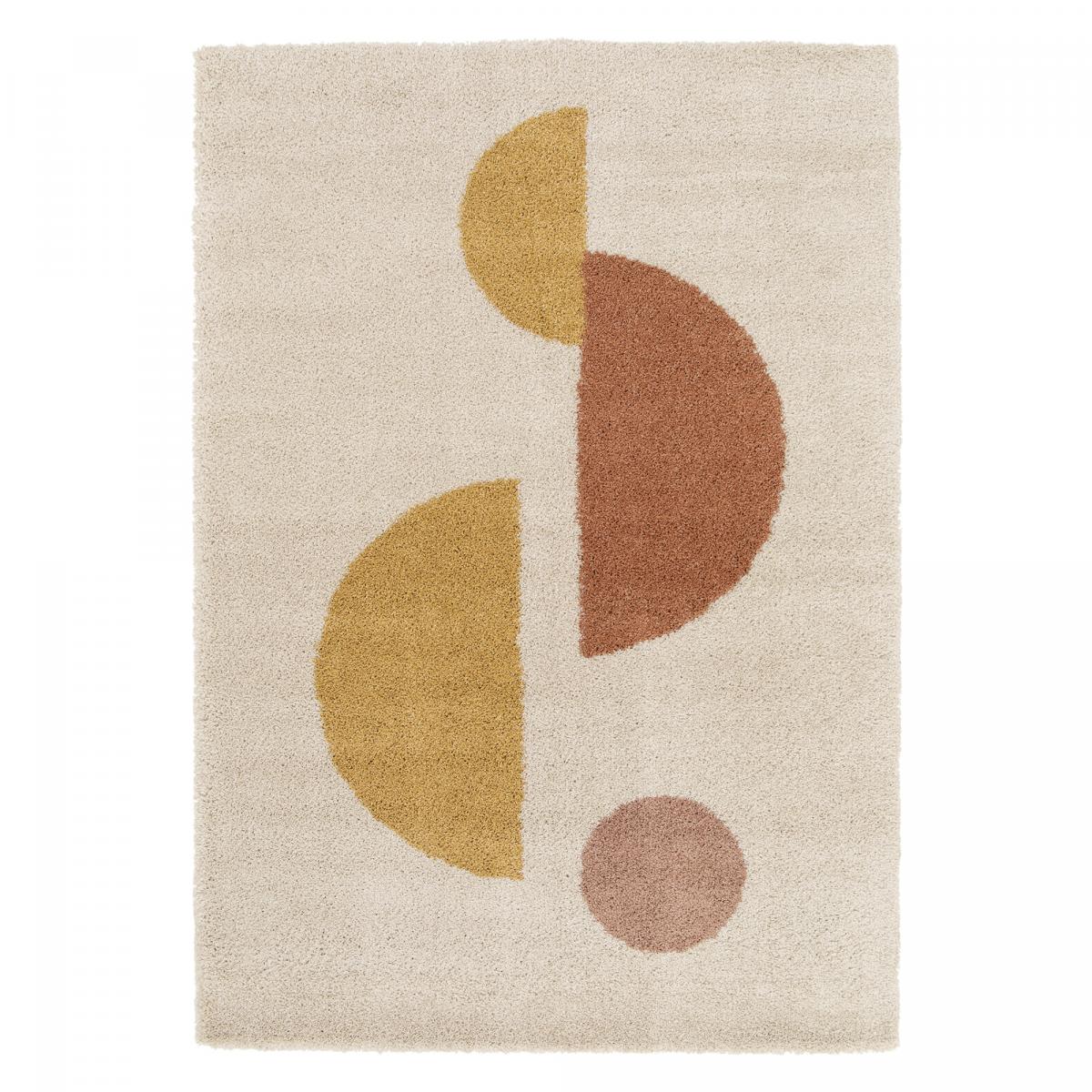 Tapis Beige Et Orange