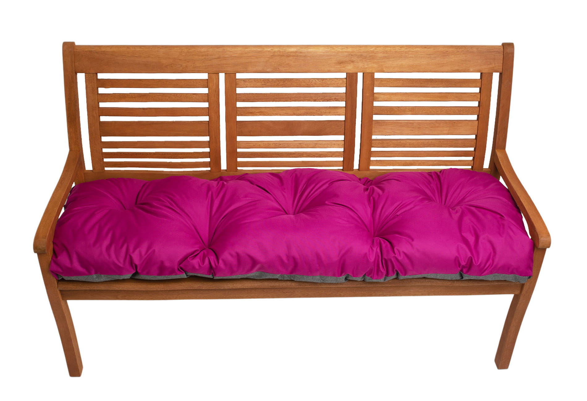 Garden Factory Coussin Banc Jardin 100x60x50cm - Housse Polyester Imperméable, Rembourrage Indéformable - Citron Vert