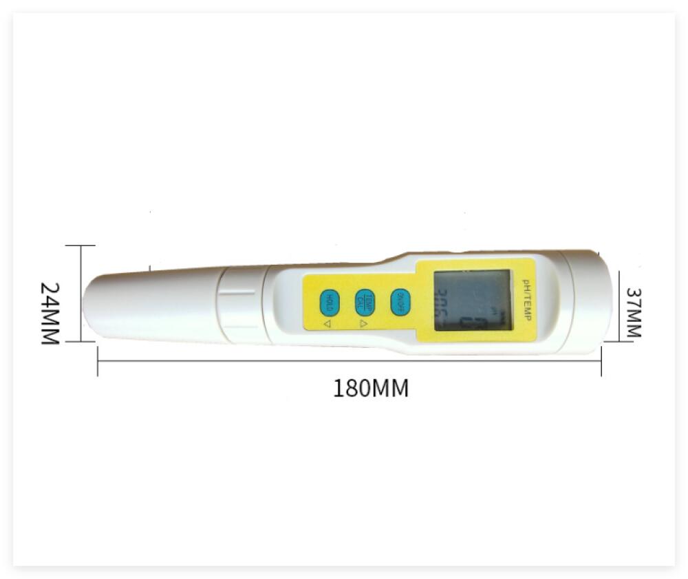 4 En 1 PH Mètre Numérique - Testeur PH Eau Aquarium Piscine Avec Écran LCD Et Étalonnage Automatique - Précision 0.01