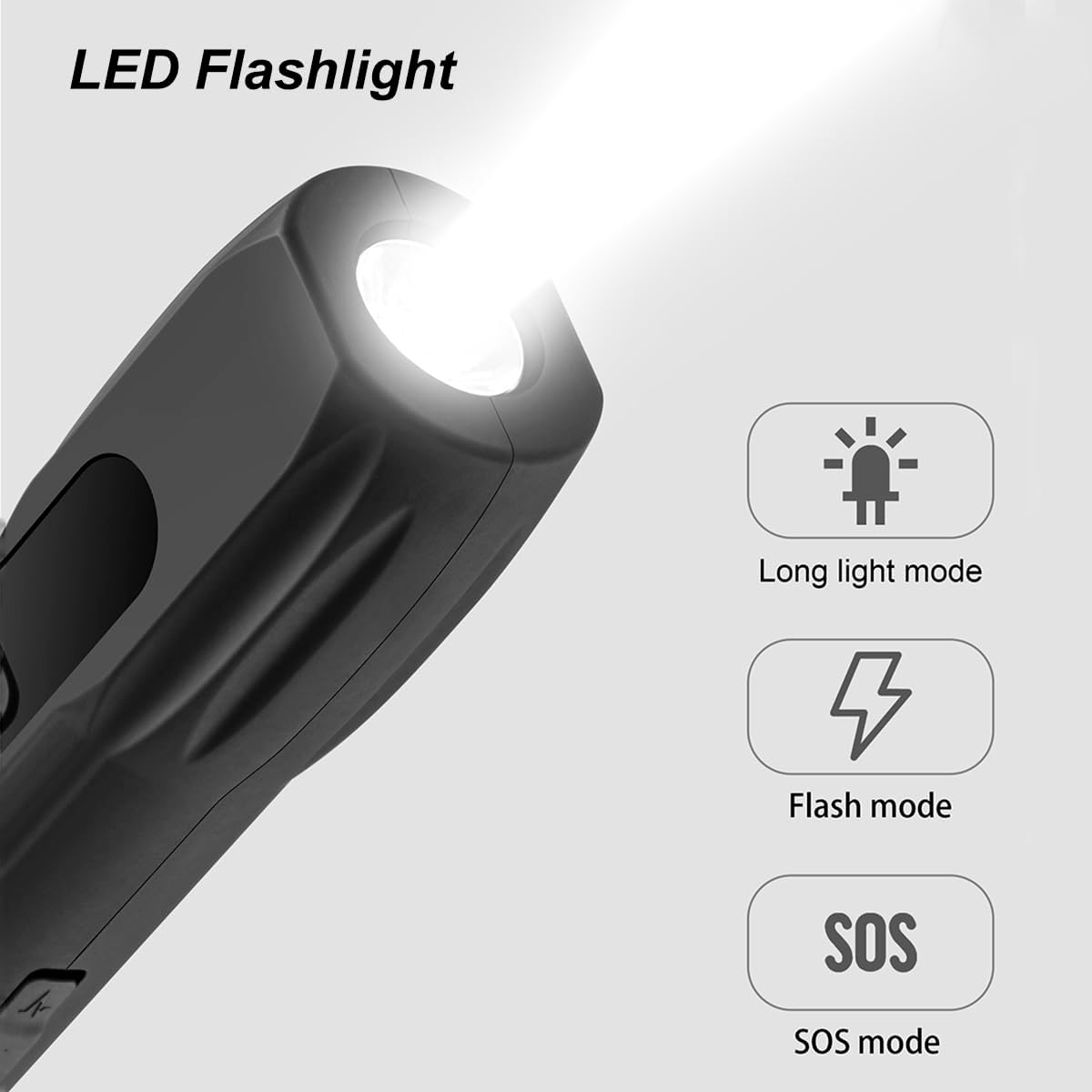 Répulsif ultrasonique pour chien avec lumière LED, entraînement comportemental, 3 fréquences sonores et bouton durable - 4