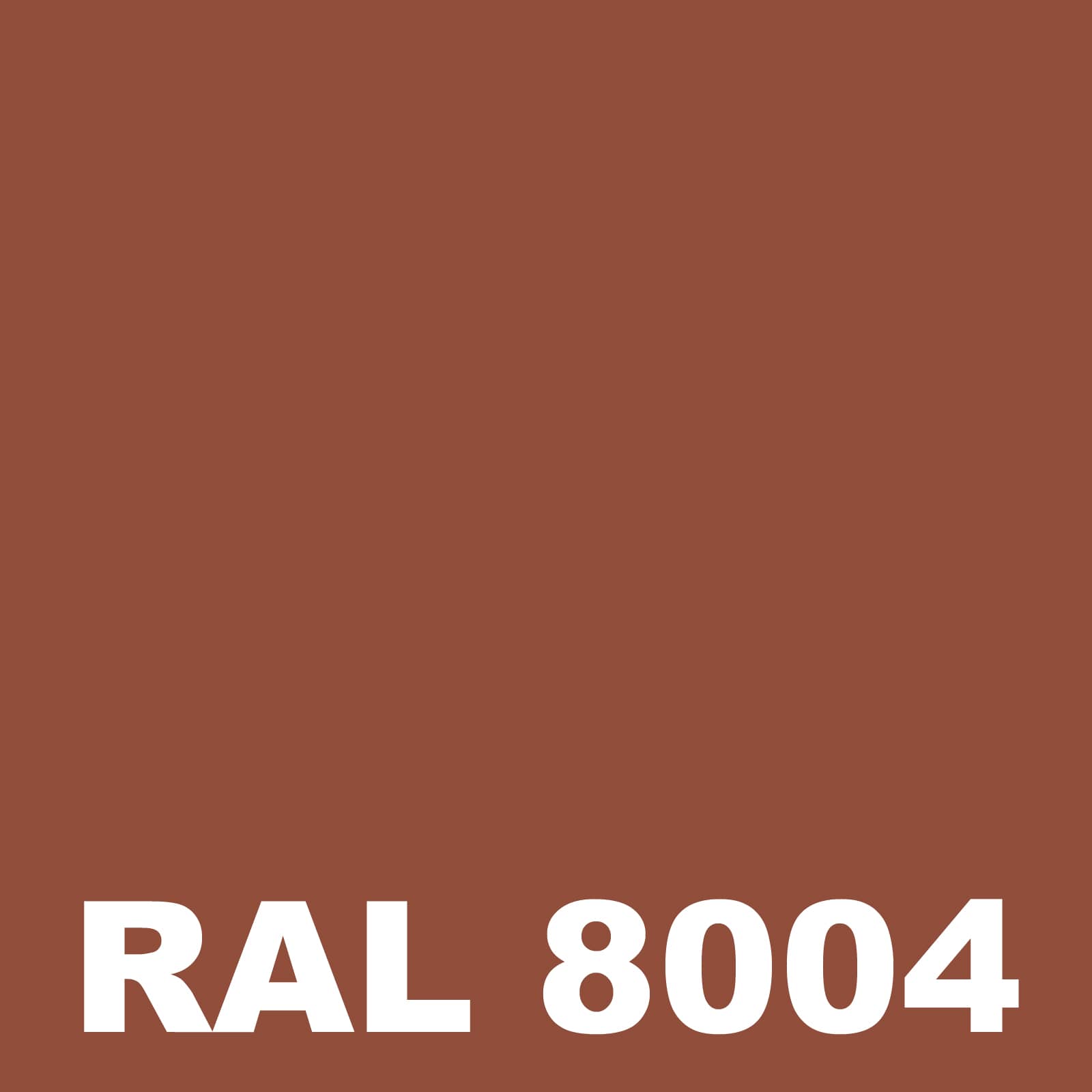 RAL 8004 Kupferbraun Brillant Bombe De Peinture Acrylique 2K