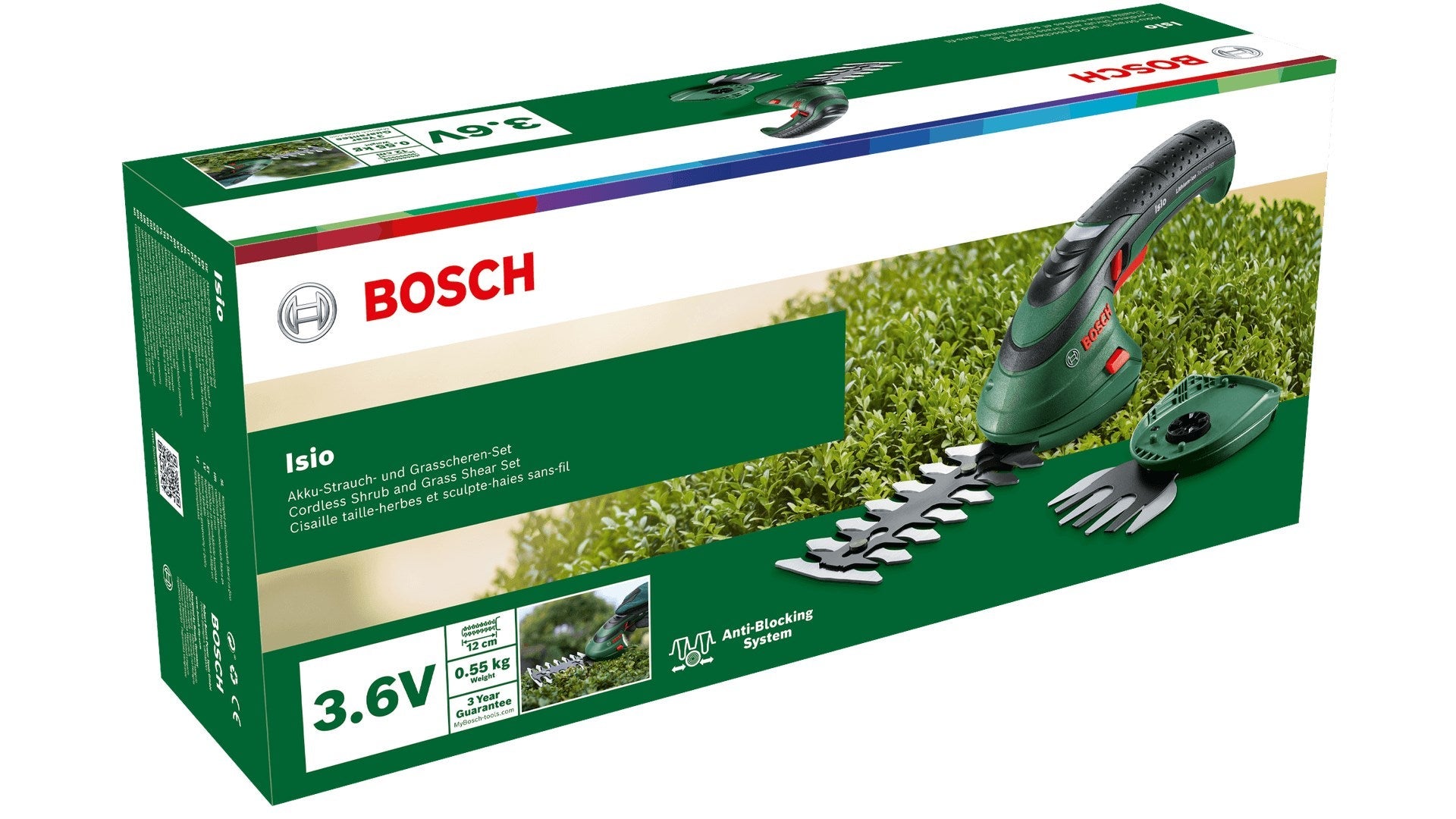 Sculpte-haies à main ISIO - 3,6V BOSCH DIY - 5