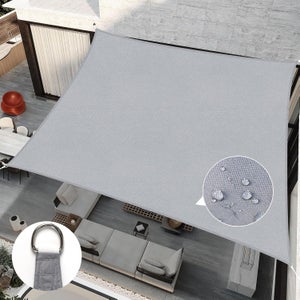 Bâche Protection Imperméable Extra Résistante Argentée 3x4m - Anti-UV Et Anti-Moisissure
