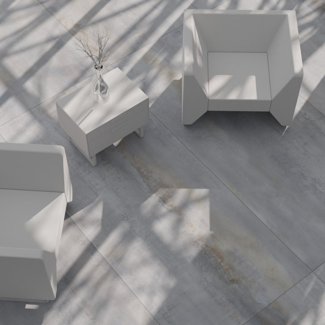 Steelium Grigio - Metallo - Piastrelle 60x120 cm 9 mm - EXI 2003 60x120 MATT R9 9 mm - 3