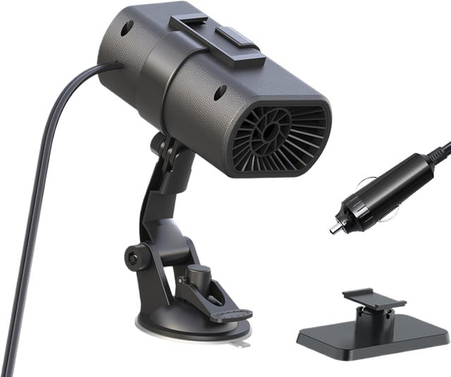 Chauffage Ventilateur 12V Pour Voiture - 2-en-1 Chauffage Et Ventilation - Défroisseur