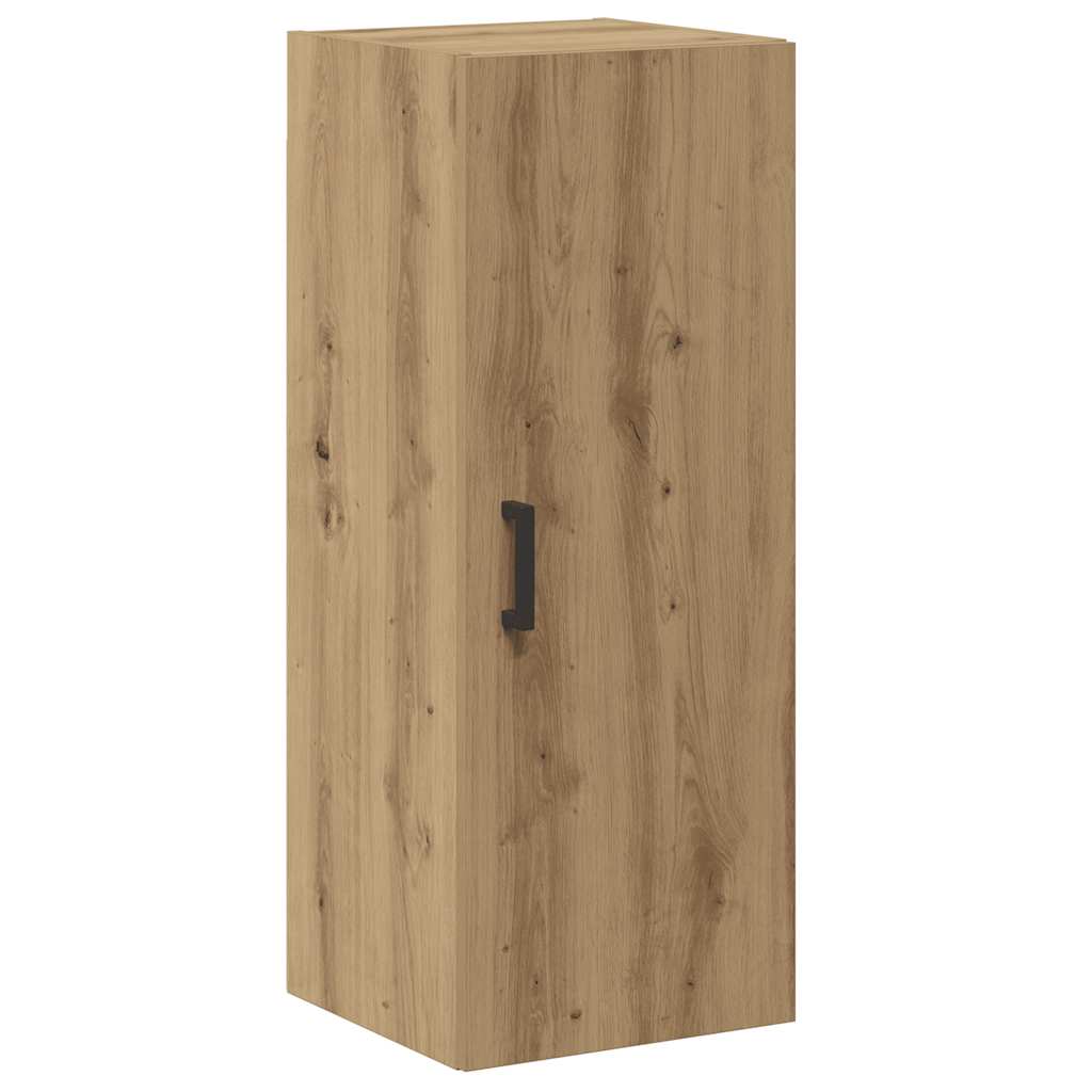 Armoire murale chêne artisanal 34,5x34x90 cm bois d'ingénierie vidaXL - 2