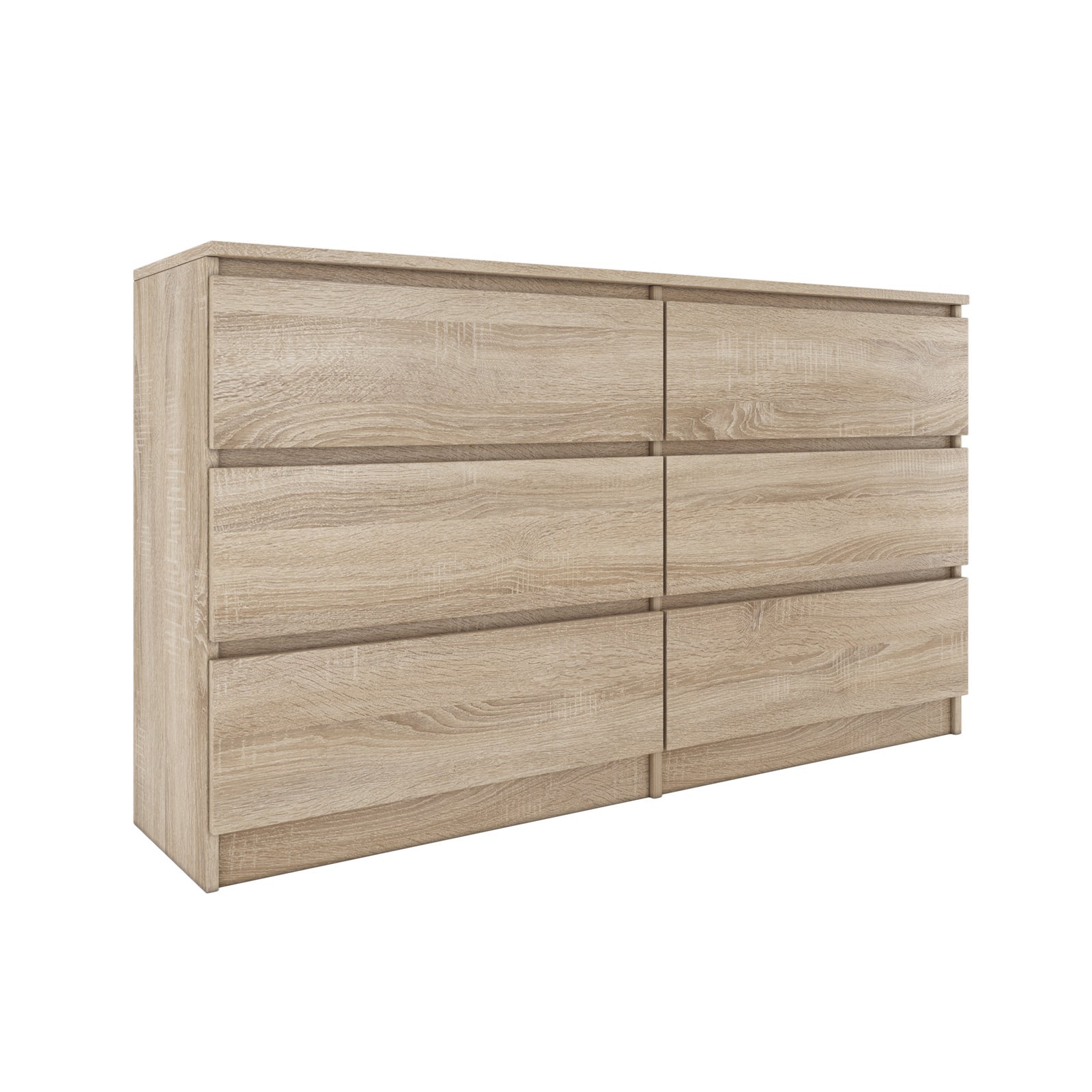 Galano Cassettiera Kellie 6 Cassetti – Comò In Legno Per Camera Da Letto – Montaggio Ultra Veloce – Organizzatore Per Vestiti
