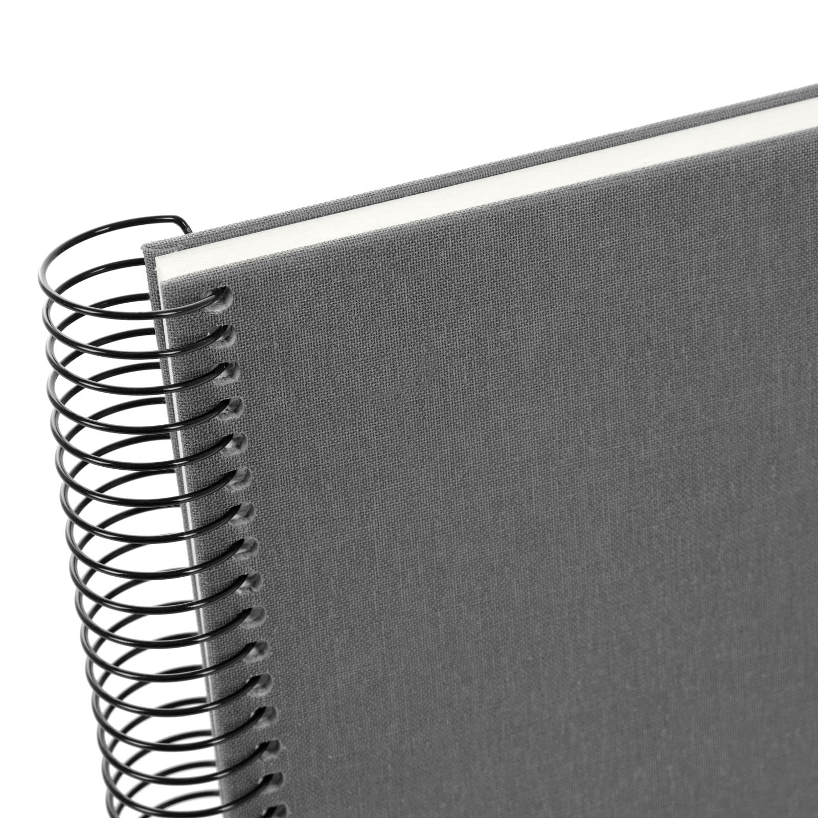 goldbuch 20725 - Album fotografico a spirale Bella Vista, 24 x 17 cm, con 40 pagine bianche, album dei ricordi, in lino, per foto e foto da incollare, - 2