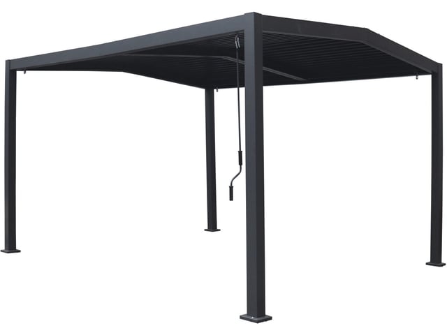Pergola bioclimatica tetto a 2 lati 