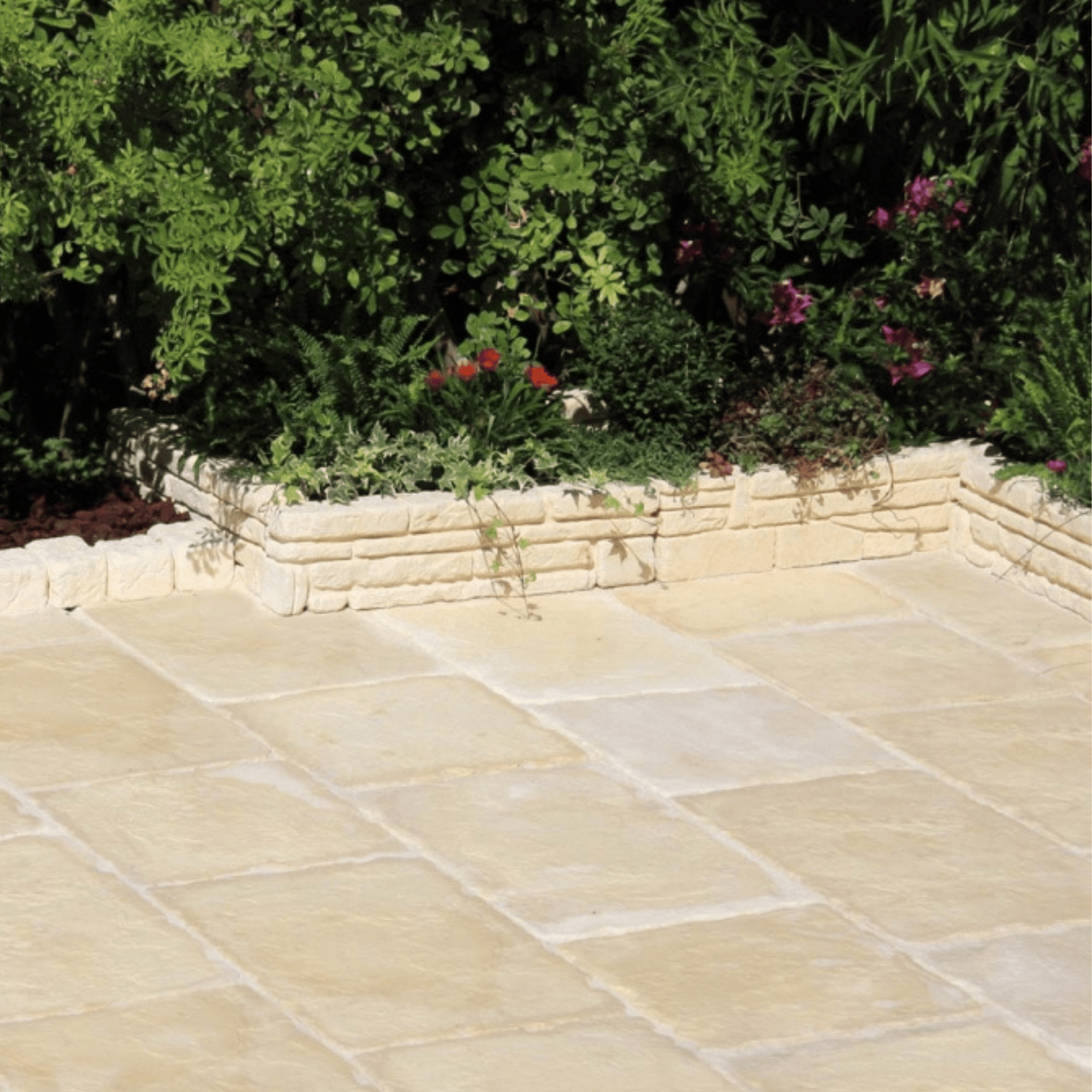 Bordure Pierre Sèche 60 x 16 x 7 cm Pierre - 3
