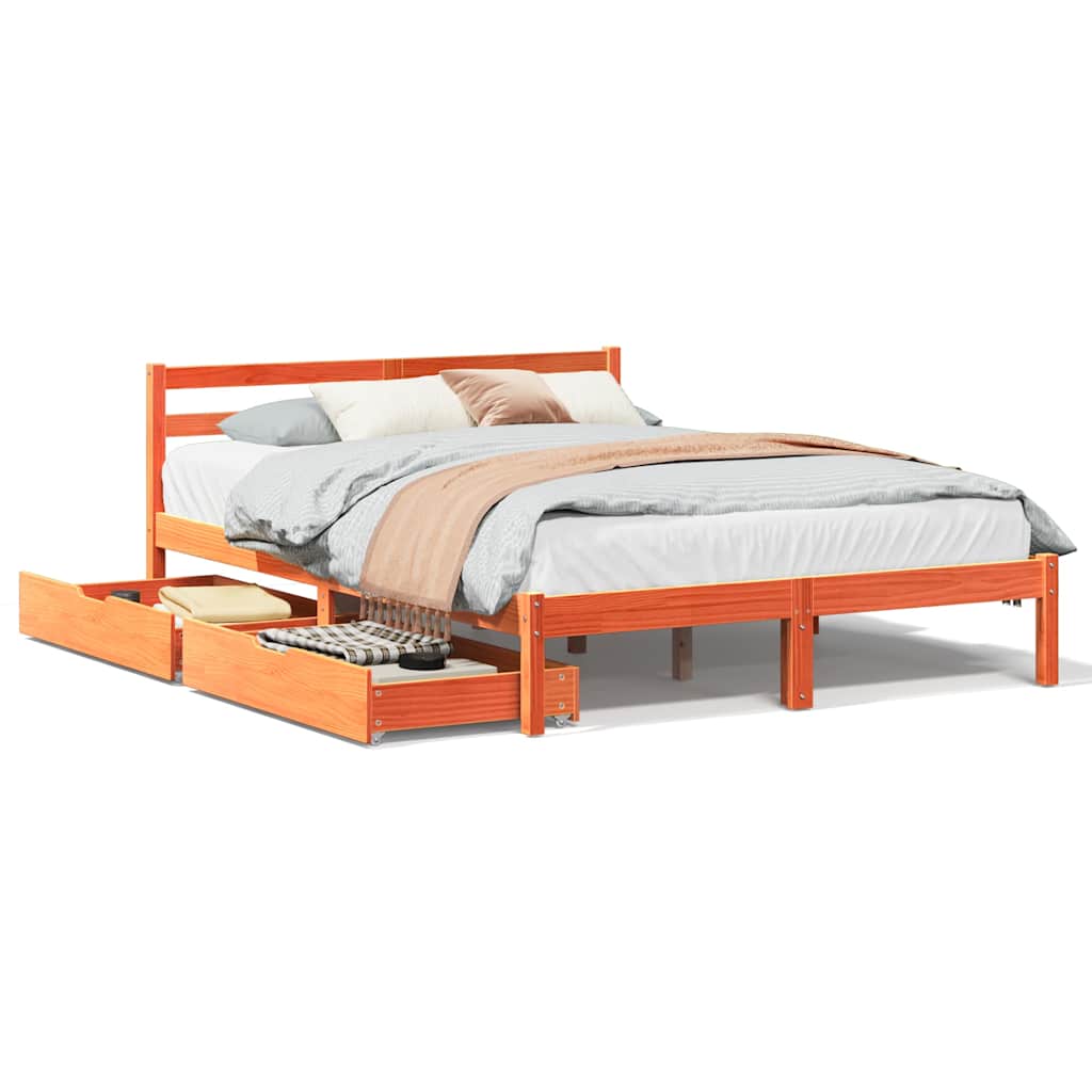 Divano 3 Posti Mid-Century In Ecopelle Marrone Con Rivetti – Struttura In Legno Massello – Copri Seduta Rimovibile