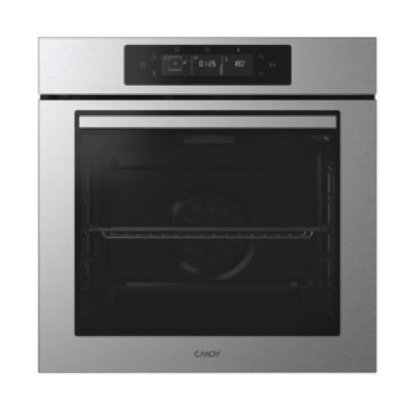 Forno Elettrico IO K35H X Ventilato Da Incasso – 66 Litri, 60 Cm, Pulizia Idrolitica Steam&Clean, Grill Reclinabile, Classe A, Temp. Max 250°C