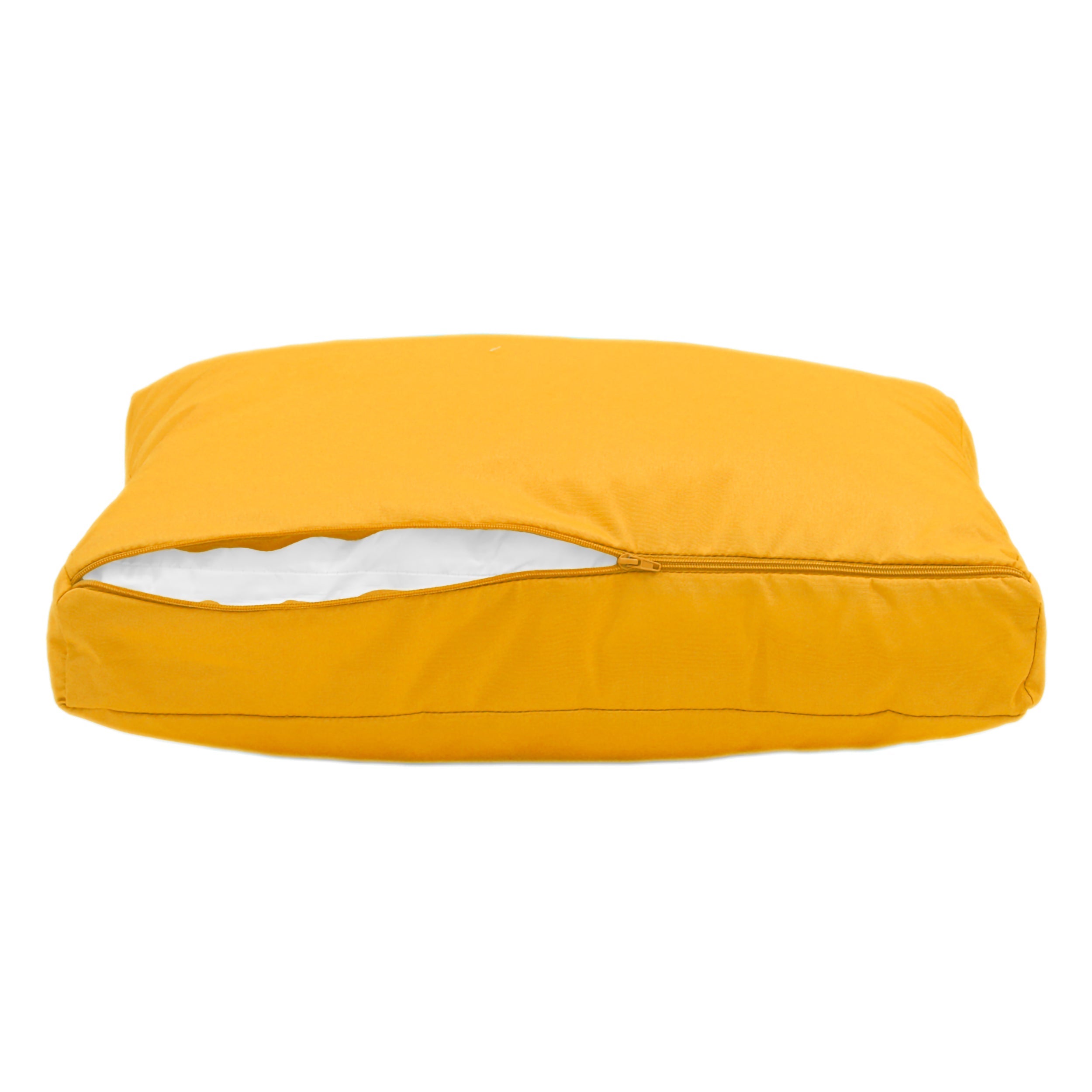 Coussins pour salon de jardin déhoussable 100x50cm Jaune - 8