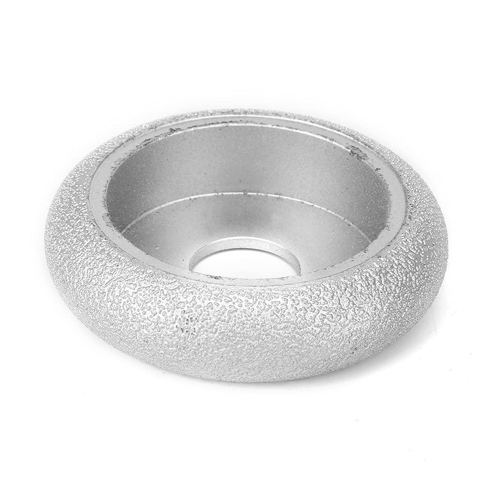 Meule 7.3cm Diamant Brasé Meule Meule Rome Abrasif pour Pierre Céramique Verre Granit(0.5cm