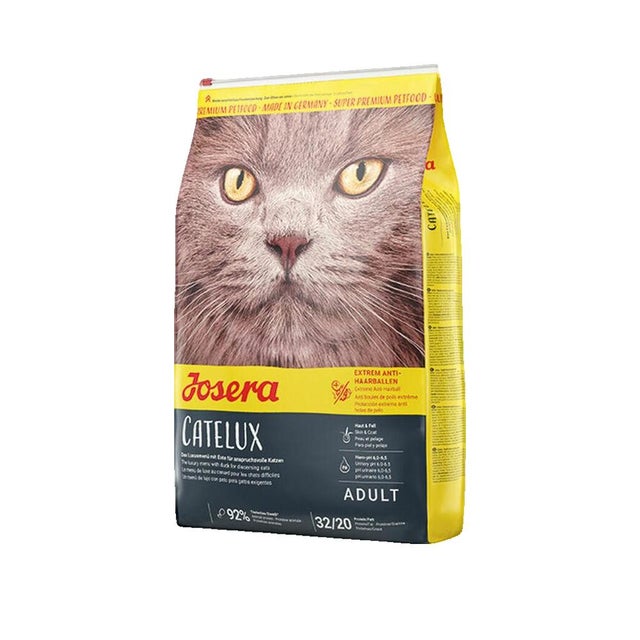 Josera Catelux – Ração seca para gato adulto de pelo comprido – Quantidade: 2 kg