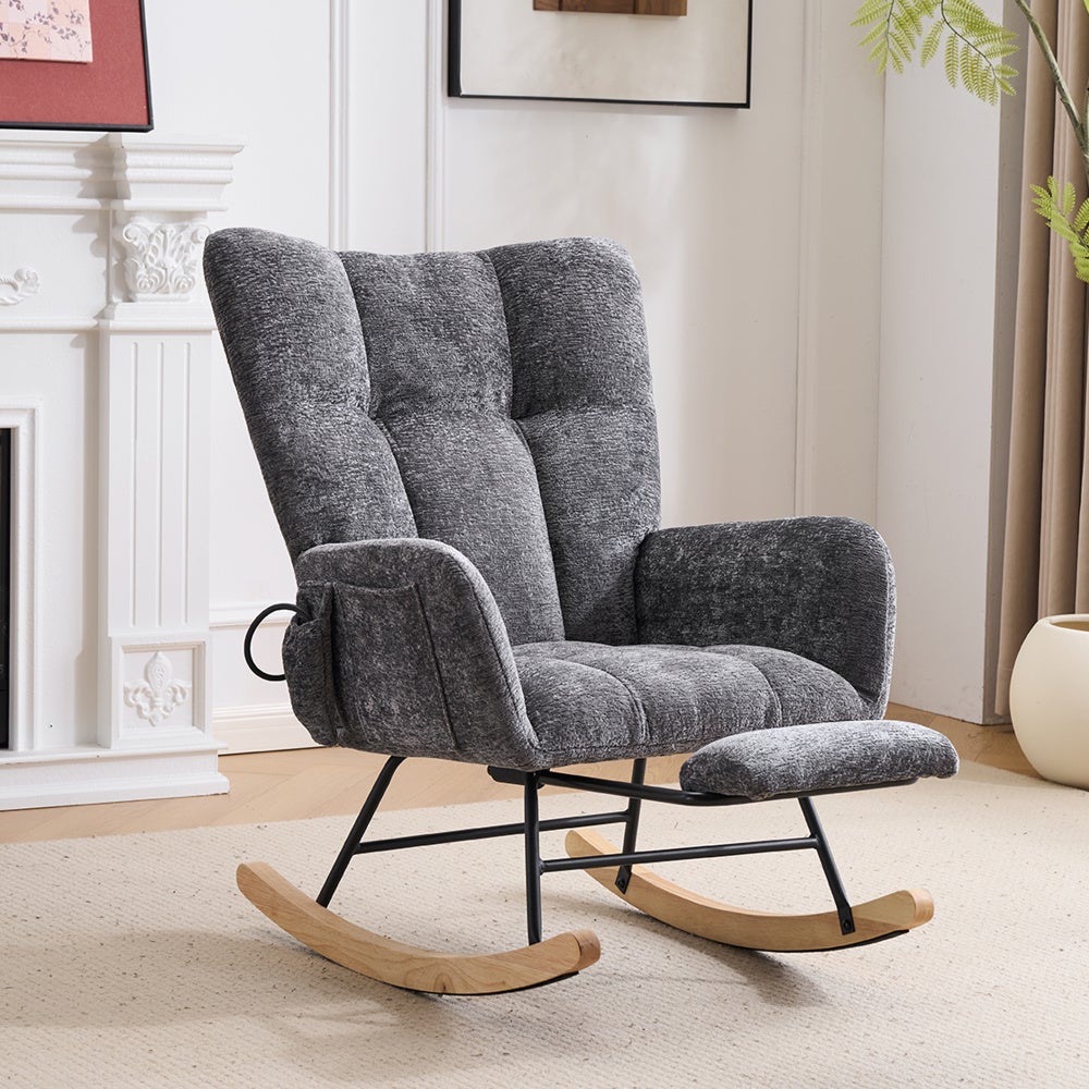 Chaise Berçante pour Chambre d'Enfant avec Airbag, Chaise De Lecture à ...