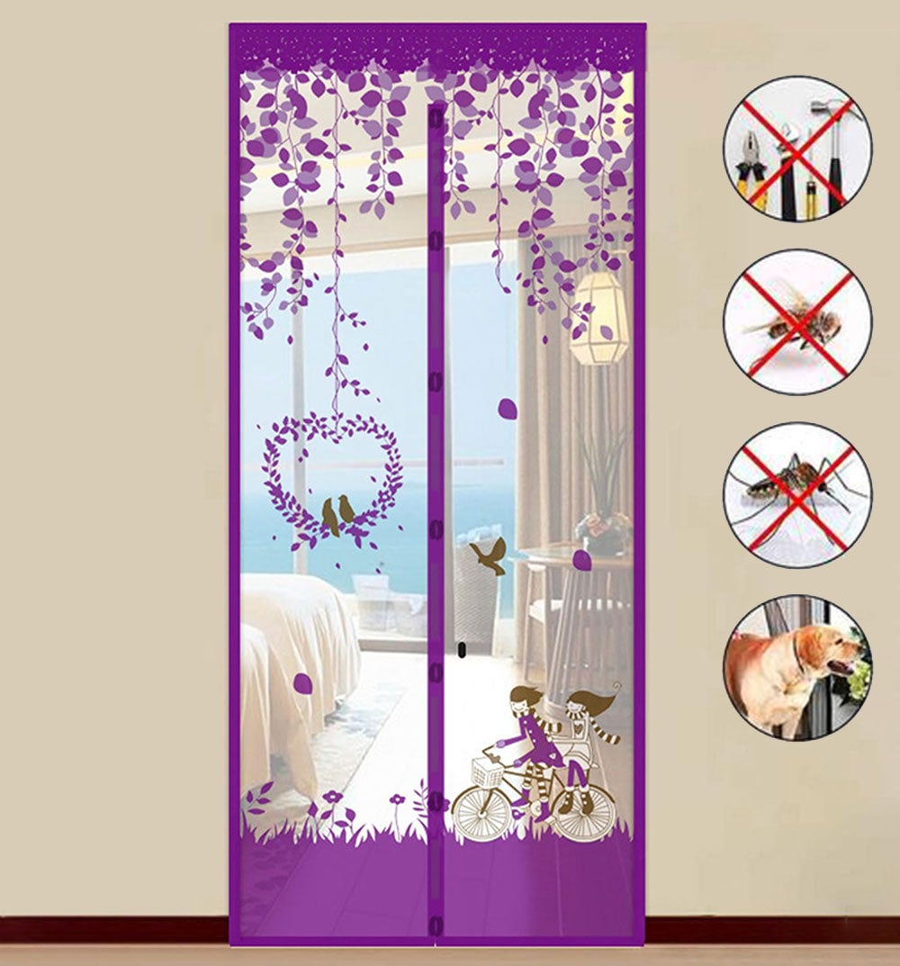 Moustiquaire Pour Porte Magnétique - Dimensions 90 X 210 Cm - Neuf - Anti-insectes Pratique