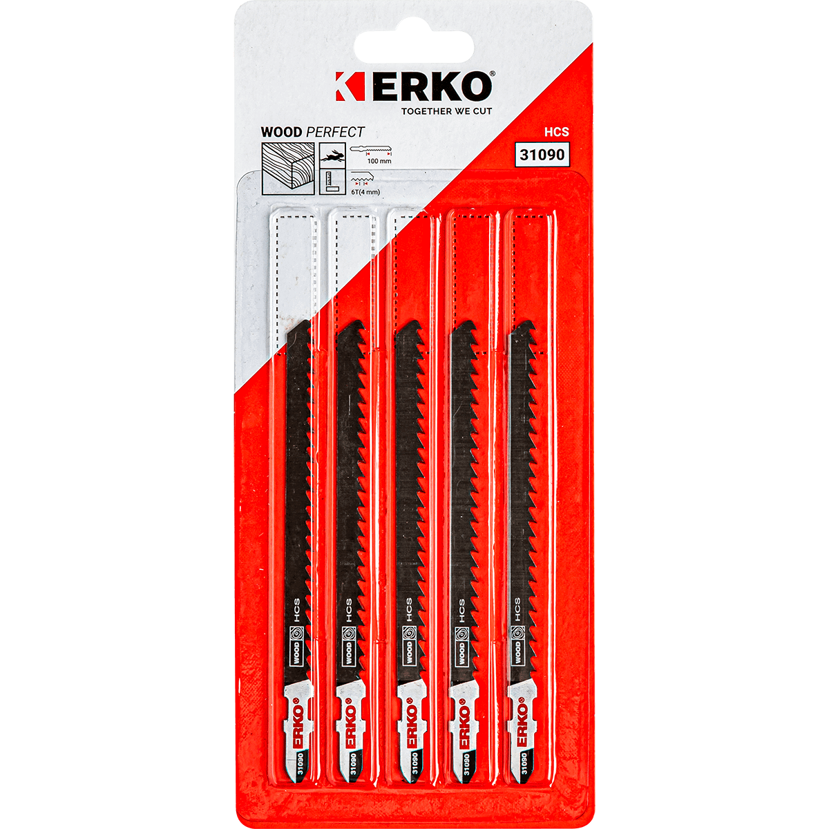 LAME SAUT. ERKO BOIS FAST NET 100MM 6T CARTE 5 - 3