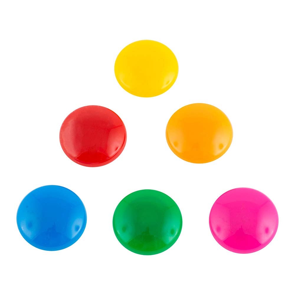 Magneti Per Lavagna Frigorifero Magnetie Pinnadeln - 20 Pezzi, Magneti Al Neodimio Per Lavagna O Frigorifero, 10 Colori, Potenti E Durevoli Accessori Ufficio