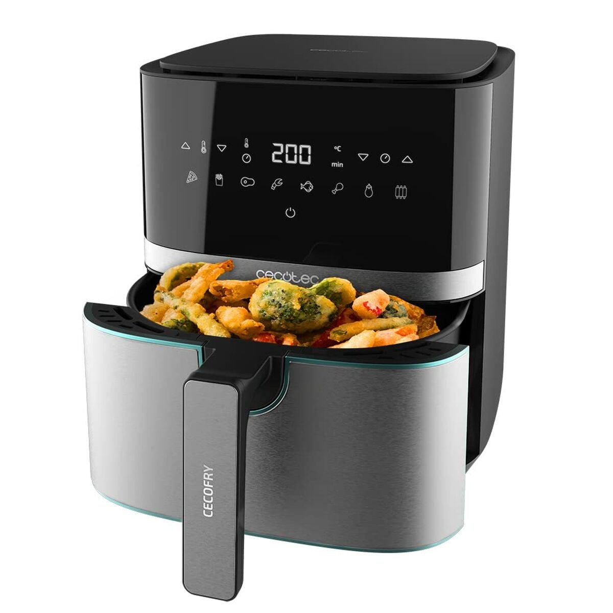 Cecotec Negro Freidora De Aire Cecofry Full Pro 5,5 L 1 Unidad - Imagen 4