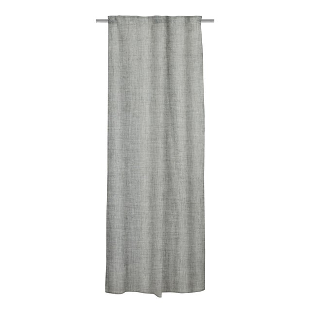 Cortinado liso Zoe castanho 140x270cm