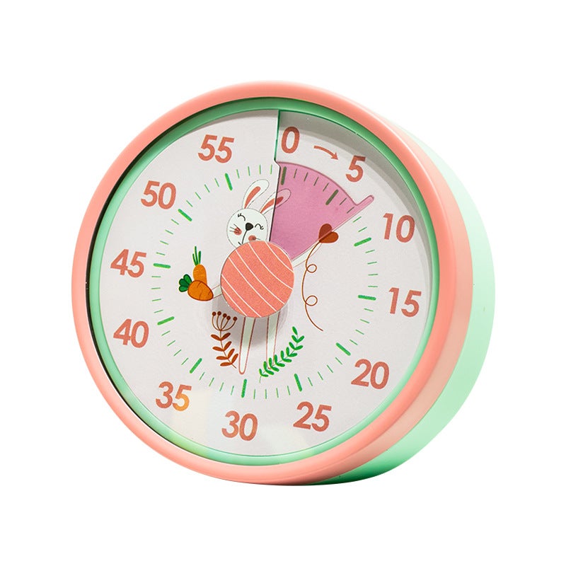 Timer Meccanico Da Cucina 60 Minuti – Senza Batterie – Conto Alla Rovescia Manuale Per Bambini - 4