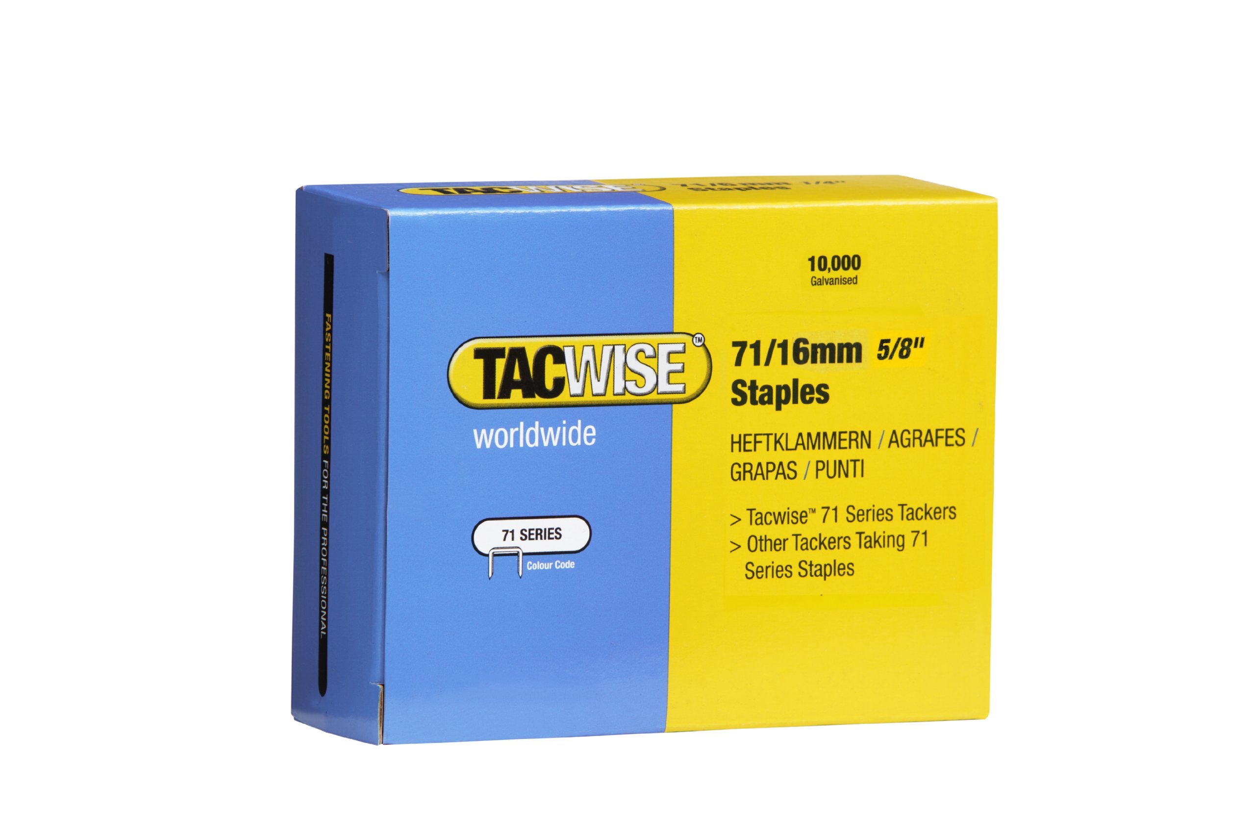 Graffette Zincate 923/17 Mm Tipo 23 | Confezione Da 4 X 1000 Pezzi | Compatibili Con Cucitrici Rapid, Rexel, Novus