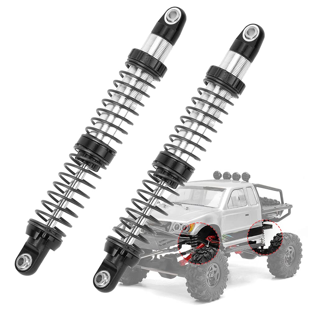 Ammortizzatore anteriore RC ad alte prestazioni, aggiornamento per 1/10 a 2 ruote motrici, nero/blu (ECX1095BL). - 3