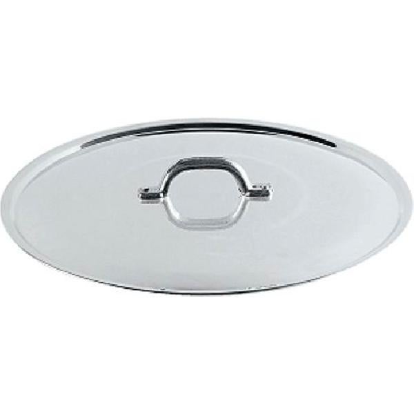 Pentole Agnelli Induktion Topf – 24 Cm, Aluminium Mit Induktionsboden, Silber/schwarz, 1 Cool-Touch Griff
