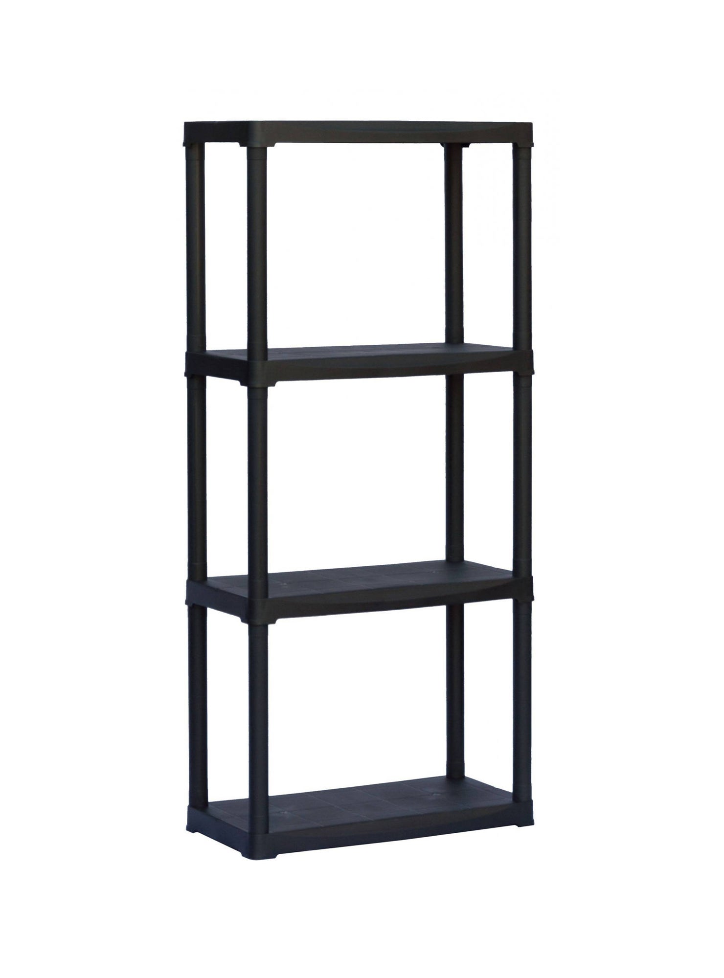 Armario de exterior Ostenda, Estante de exterior, Armario de balcón multiusos, Mueble de exterior, 100% Made in Italy, Antracita, 60x30h133 cm - 6