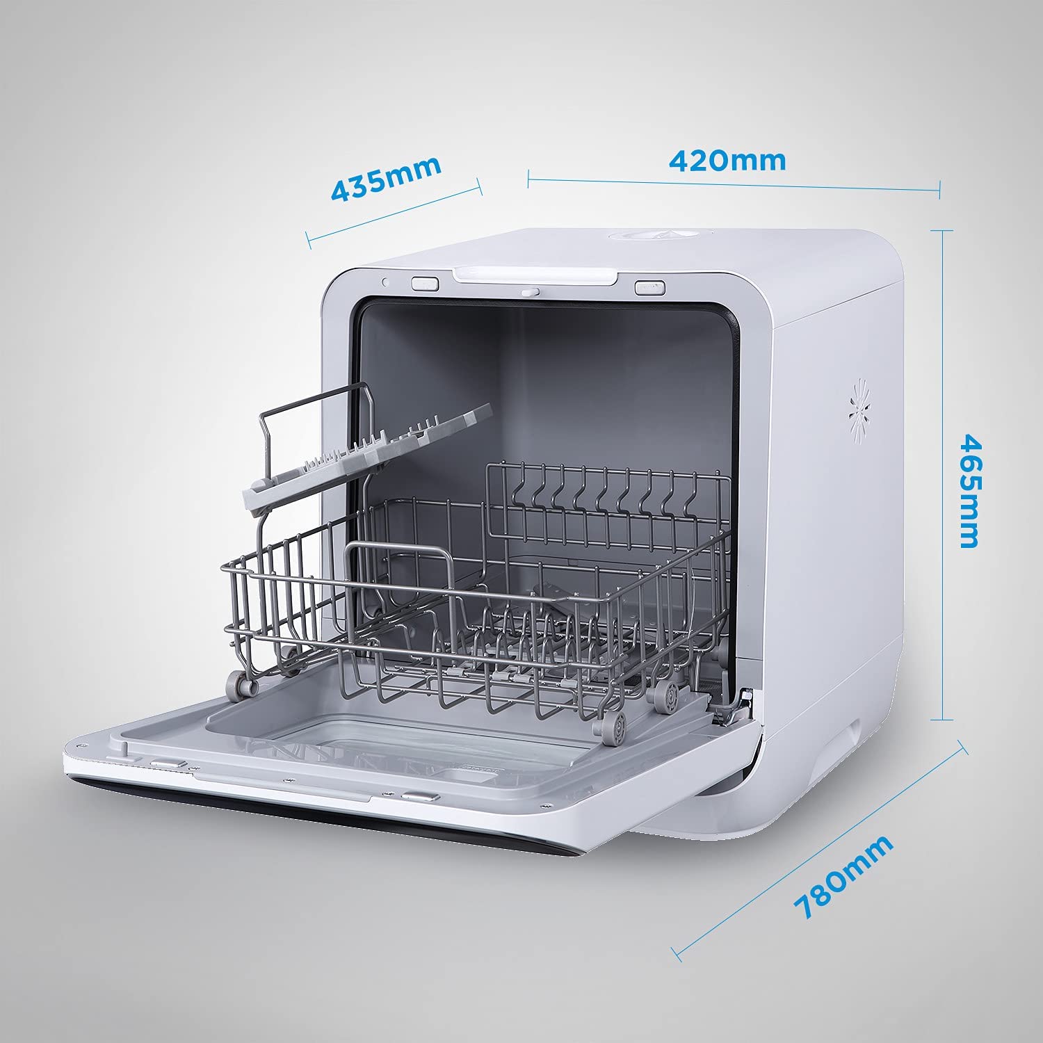 Mini Lave-vaisselle 1500 W - Lave-vaisselle De Table - Lave