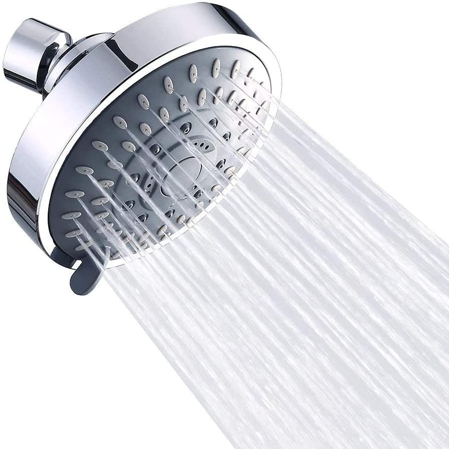 Pommeau De Douche à Main 5 Modes - Haute Pression, Buses Anti-calcaire, Tuyau Extensible 150 Cm