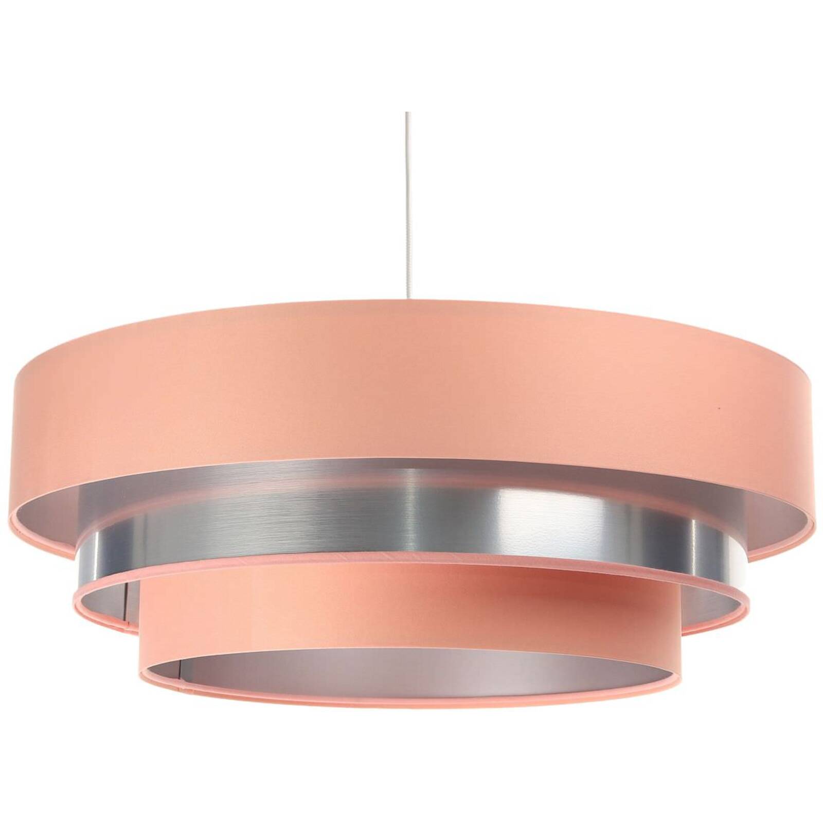 STOEX Lustre Suspension Cage En Fer Forme Diamant 25CM, Lampe Suspendue Vintage E27 Eclairage Pour Décor Salon Restaurant Chambre (Or Rose