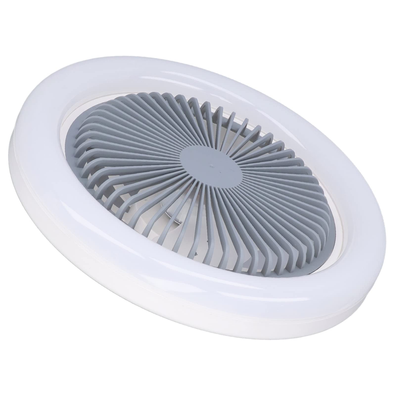 Ventilateur de plafond à douille avec lumières, ventilateur de plafond de 10 pouces avec lumière 2400LM 600 - 8
