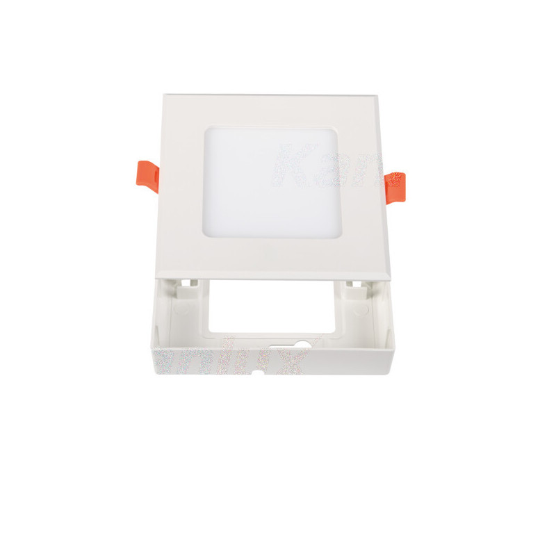 Cornice di Fissaggio per Pannello LED 173mmx173mm IP20 Bianco - 2