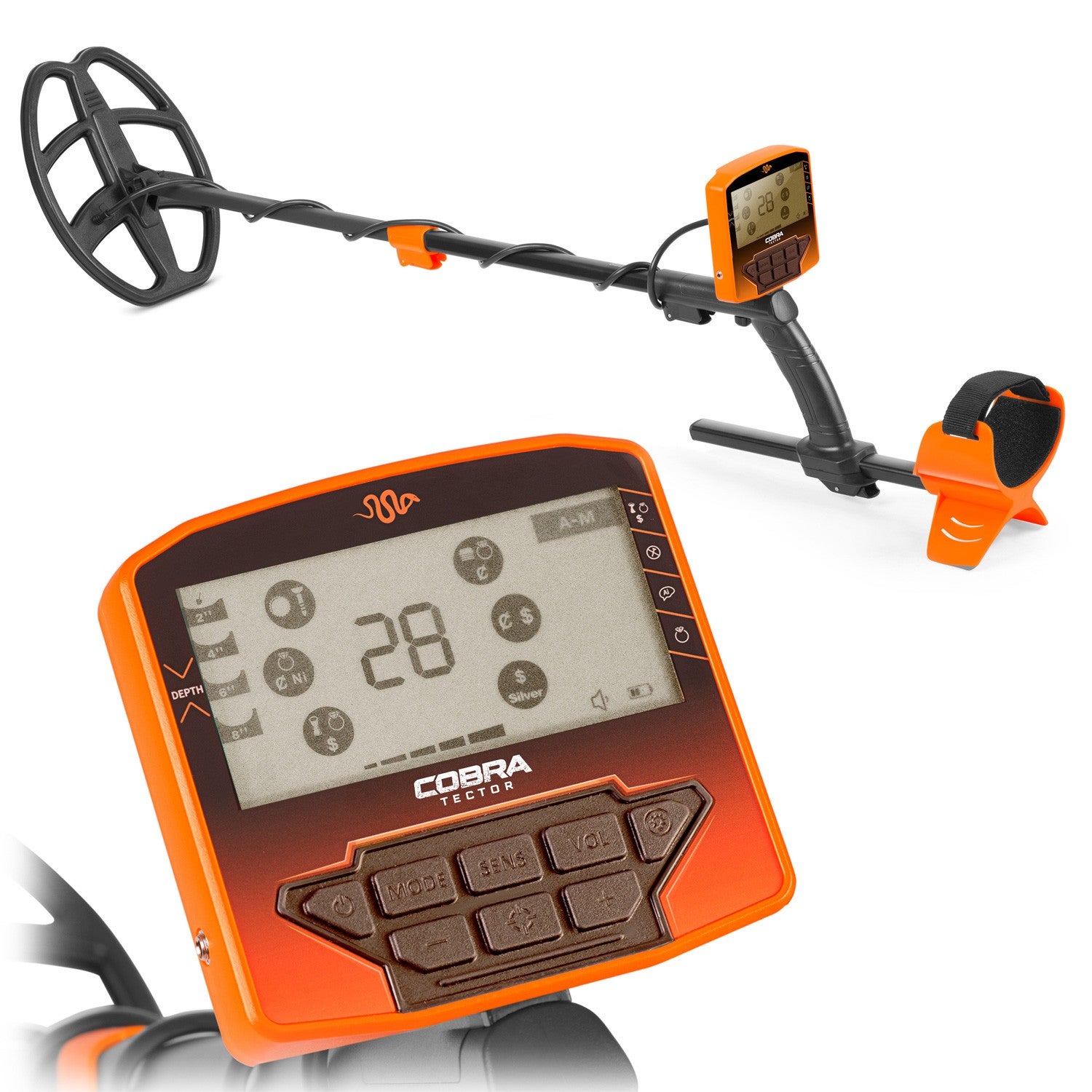 Wykrywacz metali Cobra Tector Rush detektor metalu cewka DD 5031