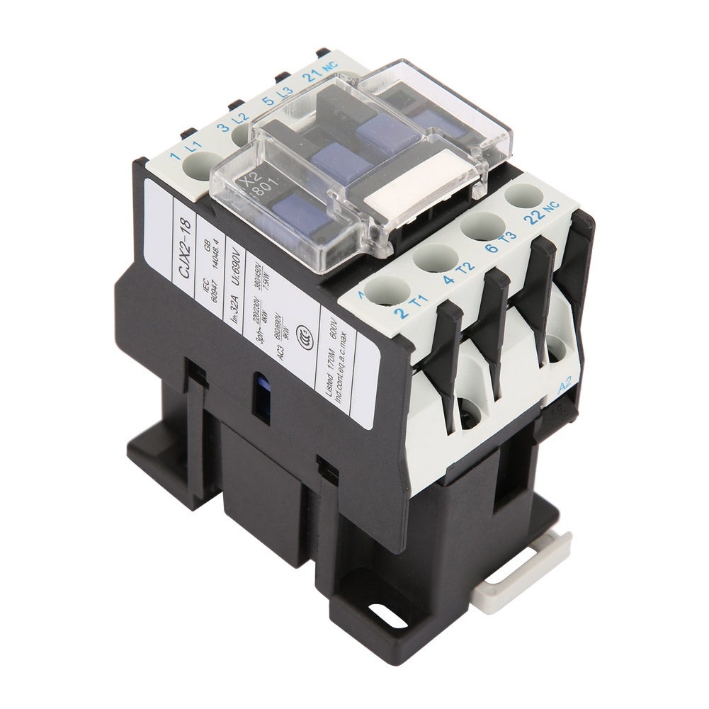 Stycznik elektryczny AC CJX2-1801 Stycznik o wysokiej czułości 220 V 18 A do rozdziału energii