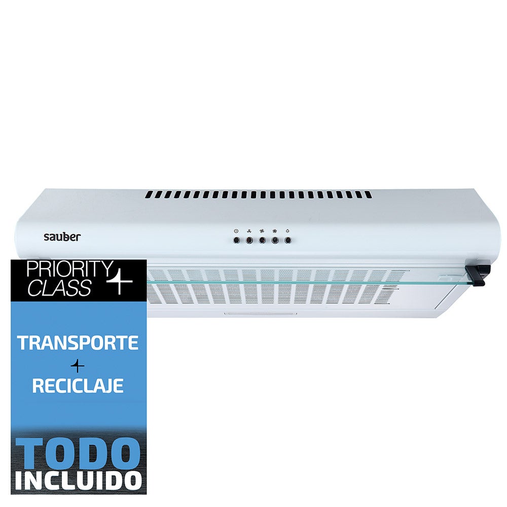 Sauber Blanca Campana Convencional Scc60b Ancho 60 Cm - Imagen 2