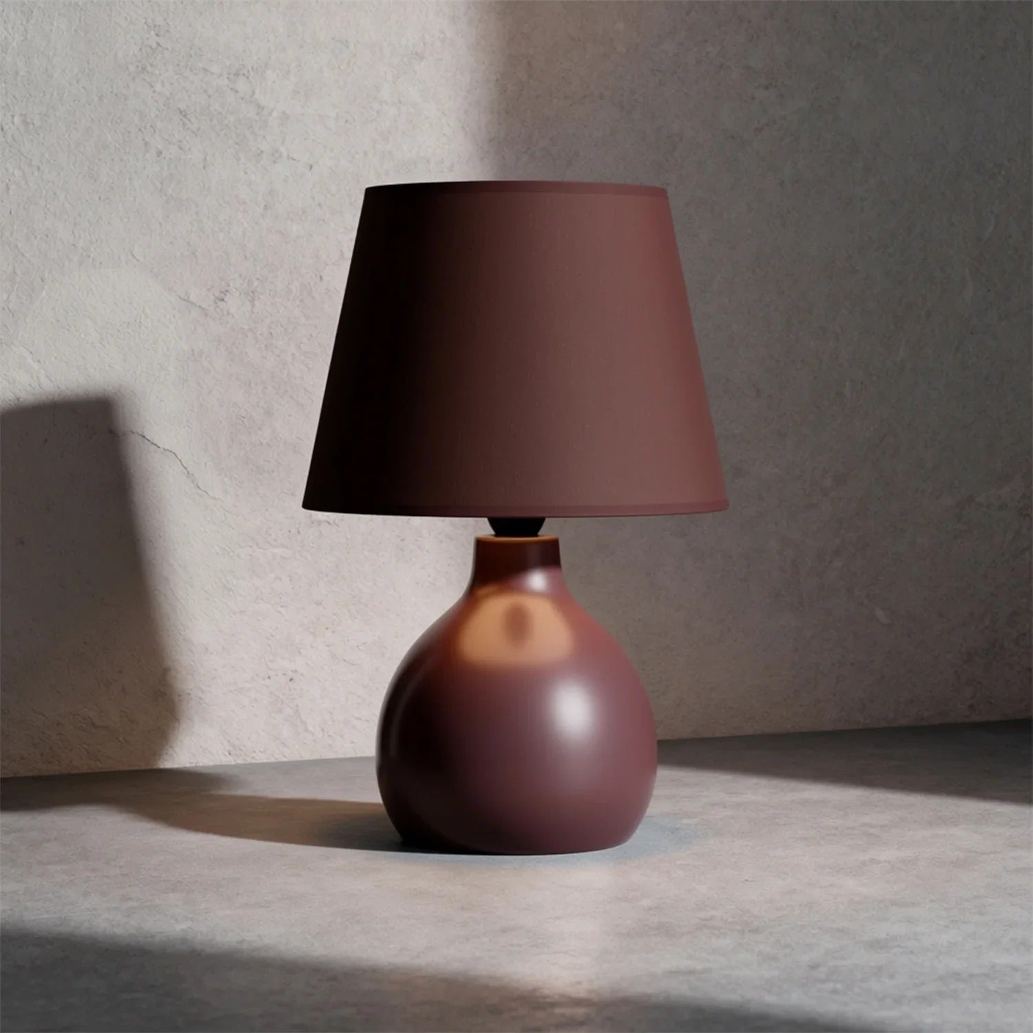 Lampka nocna do sypialni brązowa E14 Ingrid 4476 Rabalux