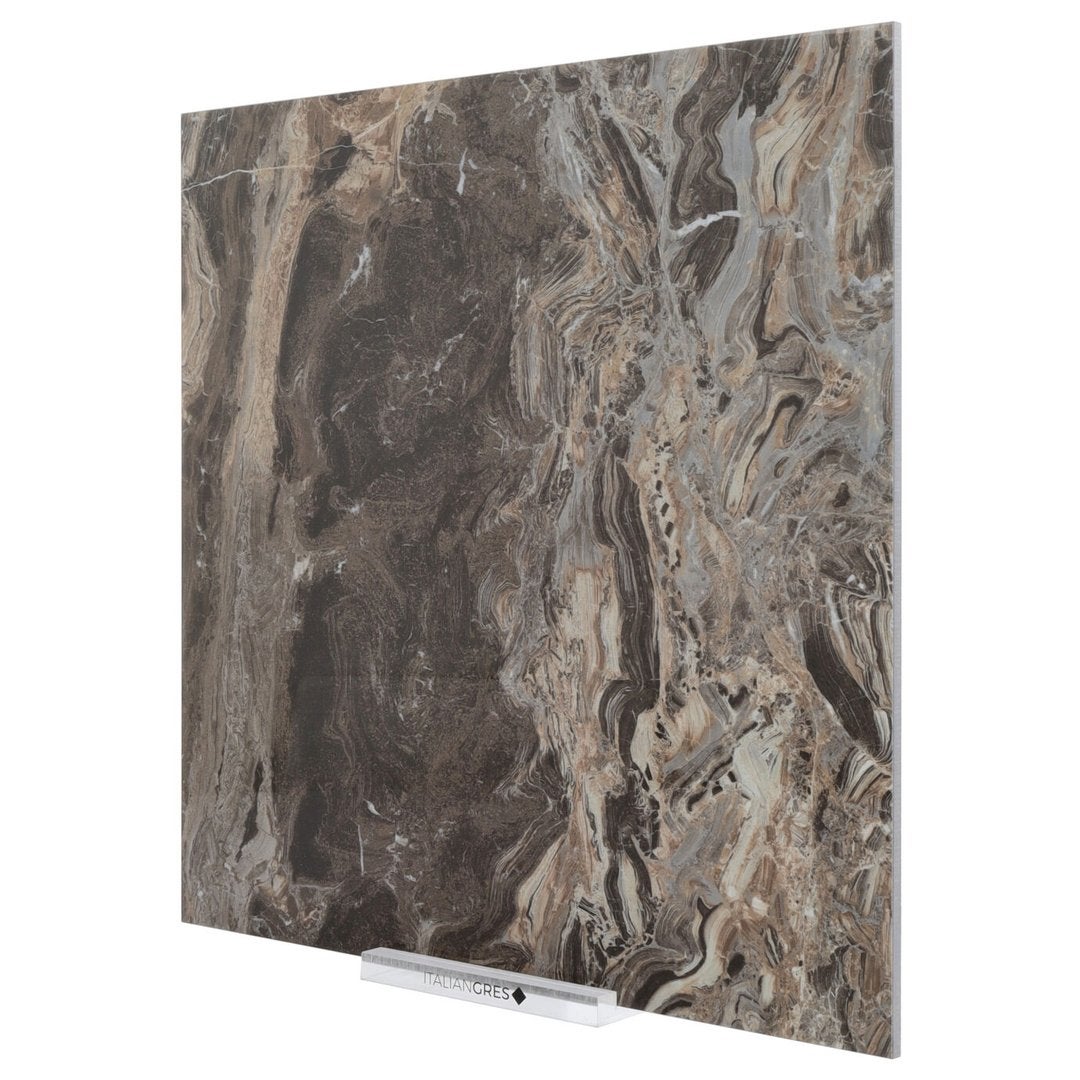 Manhattan Frappuccino - Marmo Lucido - Piastrelle 60x60 cm 10 mm - MAL 5014 60x60 GLOSSY 10 mm - 3