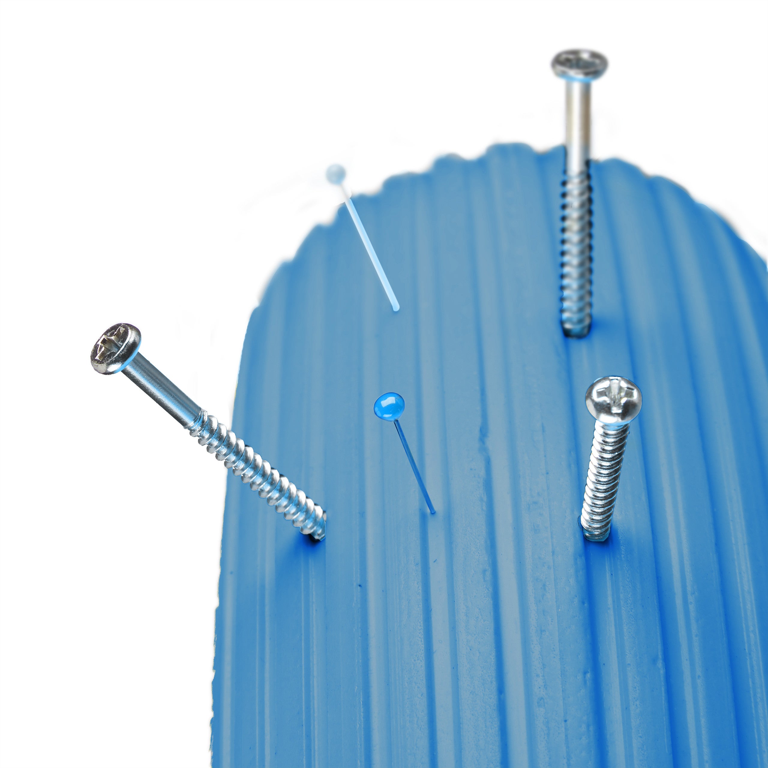 Roue de brouette 4.80 4.00-8, roue caoutchouc, roue de secours, jante, pneus diable 100 kg charge, bleu rouge, Relaxdays - 8