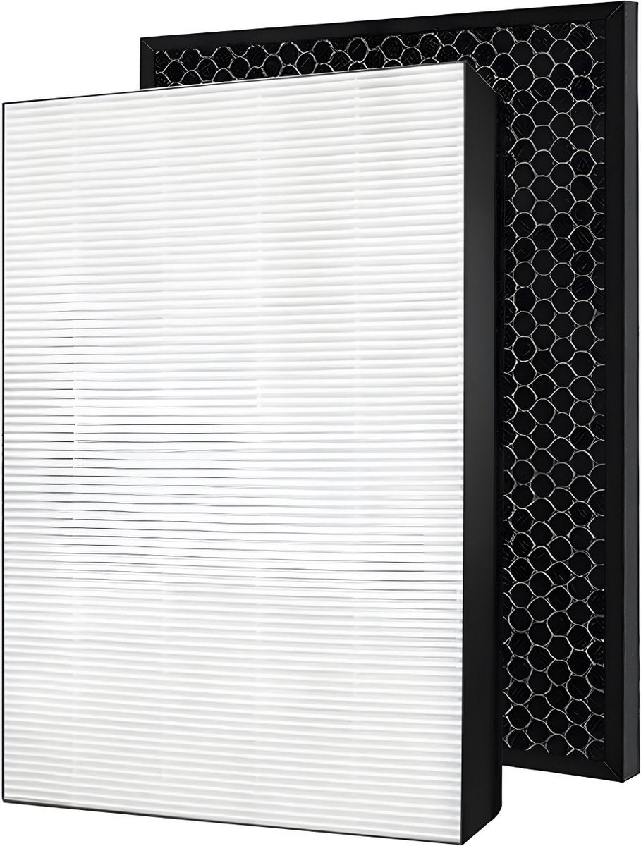 Zestaw filtrów HEPA i z węglem aktywnym do oczyszczaczy powietrza Philips FY1413, FY1410, AC1213, AC1214, AC1215, AC1217, AC2729