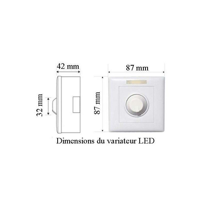 Dimmer 220V per LED con telecomando - 5