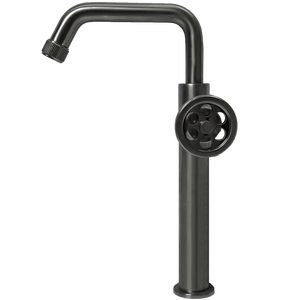 Indus mitigeur lavabo haut gris gun métal