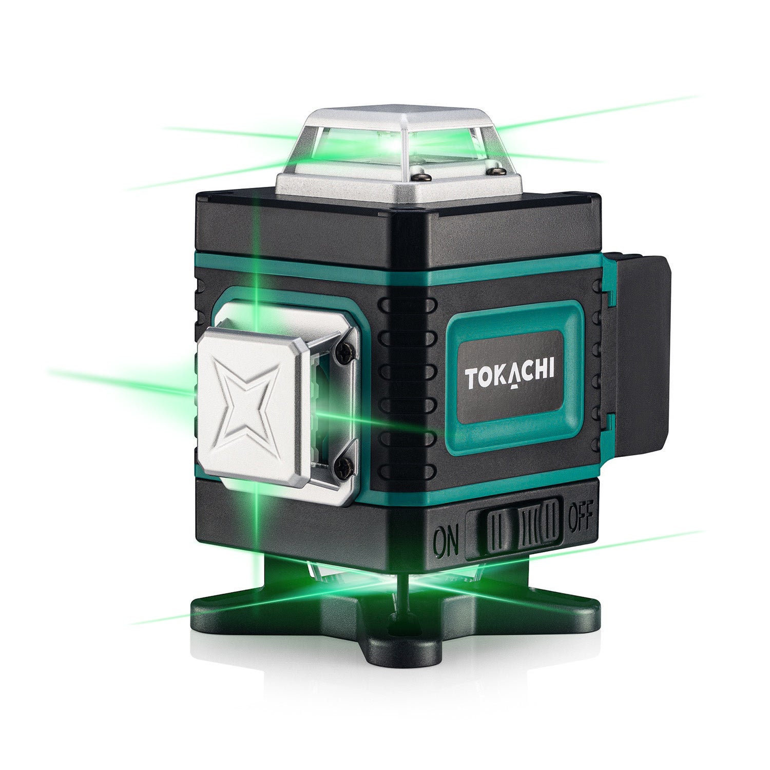 Laser krzyżowy poziomica laserowa 4D samopoziomująca 360 Tokachi