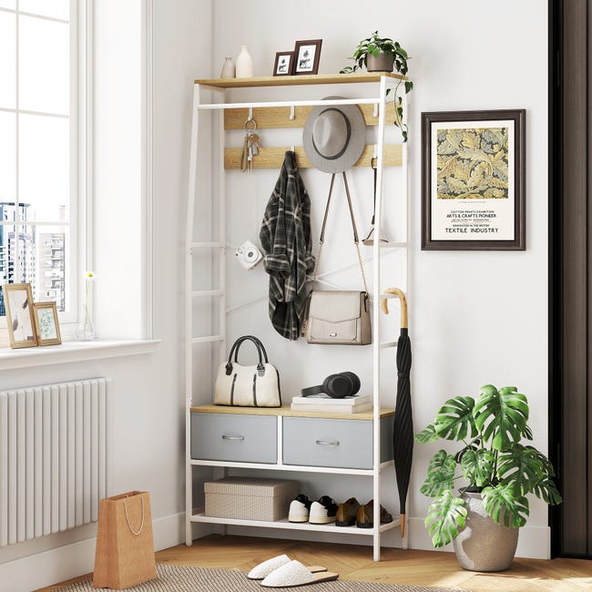 Mackapär Mueble Recibidor Perchero Zapatero Ikea Zapatero Perchas