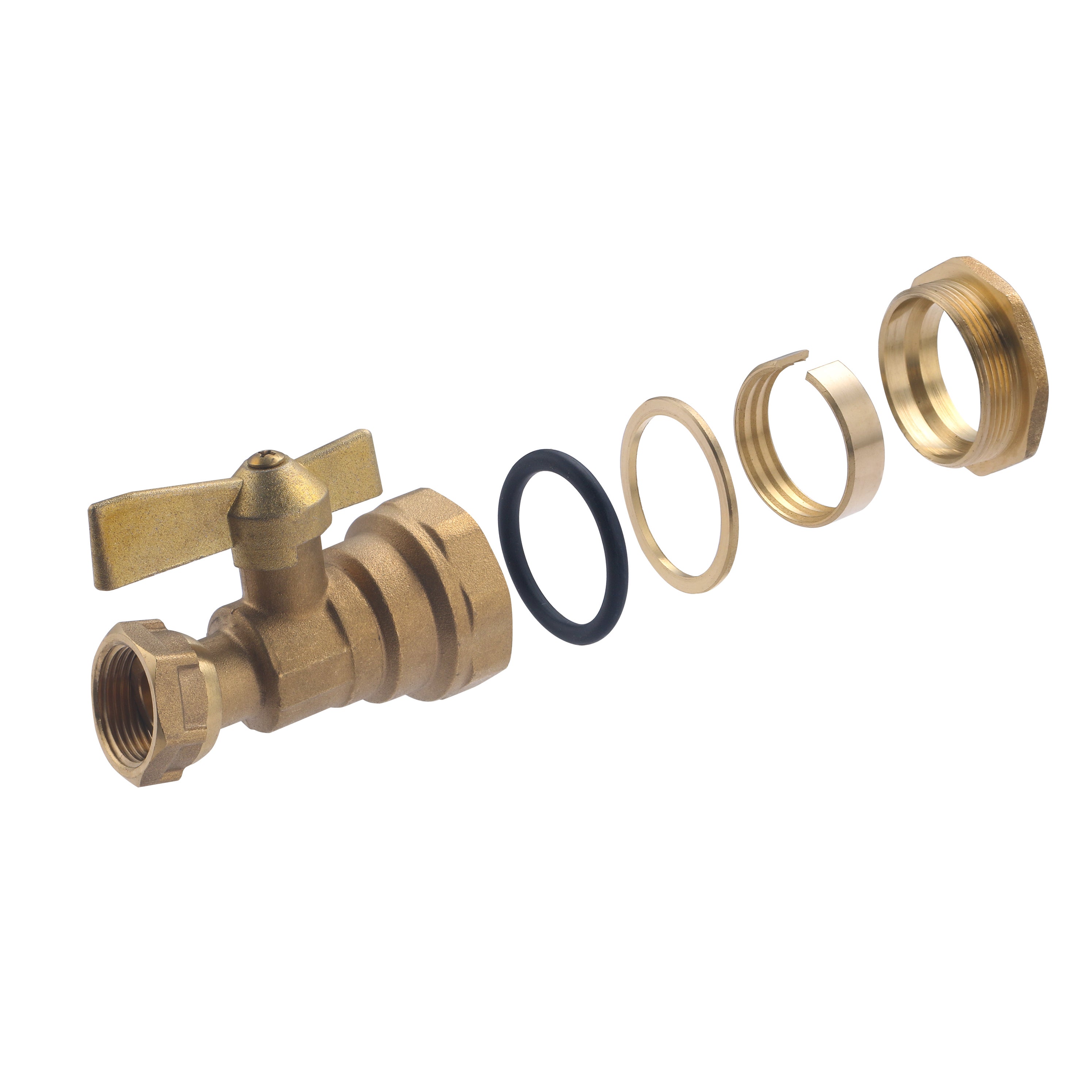 Vanne PE Laiton Ø32 - Femelle Ecrou Tournant 20x27 (3/4) NOYON & THIEBAULT - 6