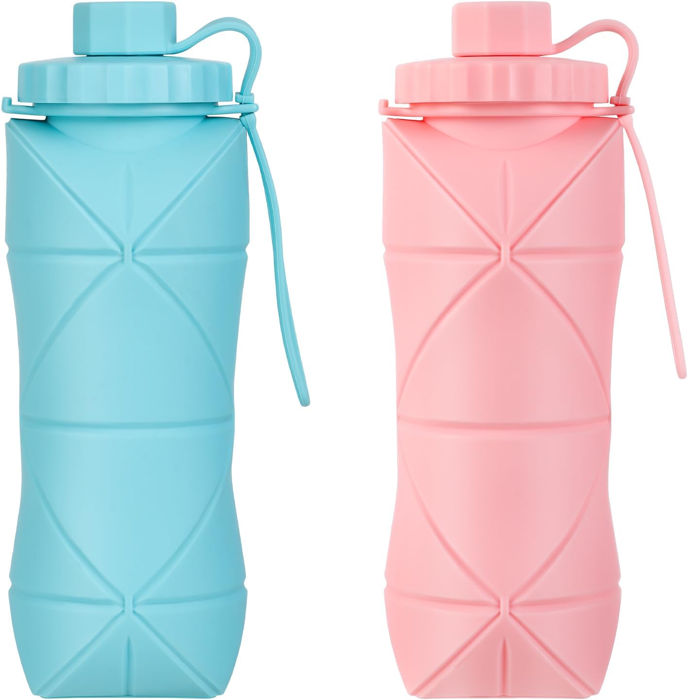 BOT225 Bouteille d'eau souple pliable en TPU pour sports de
