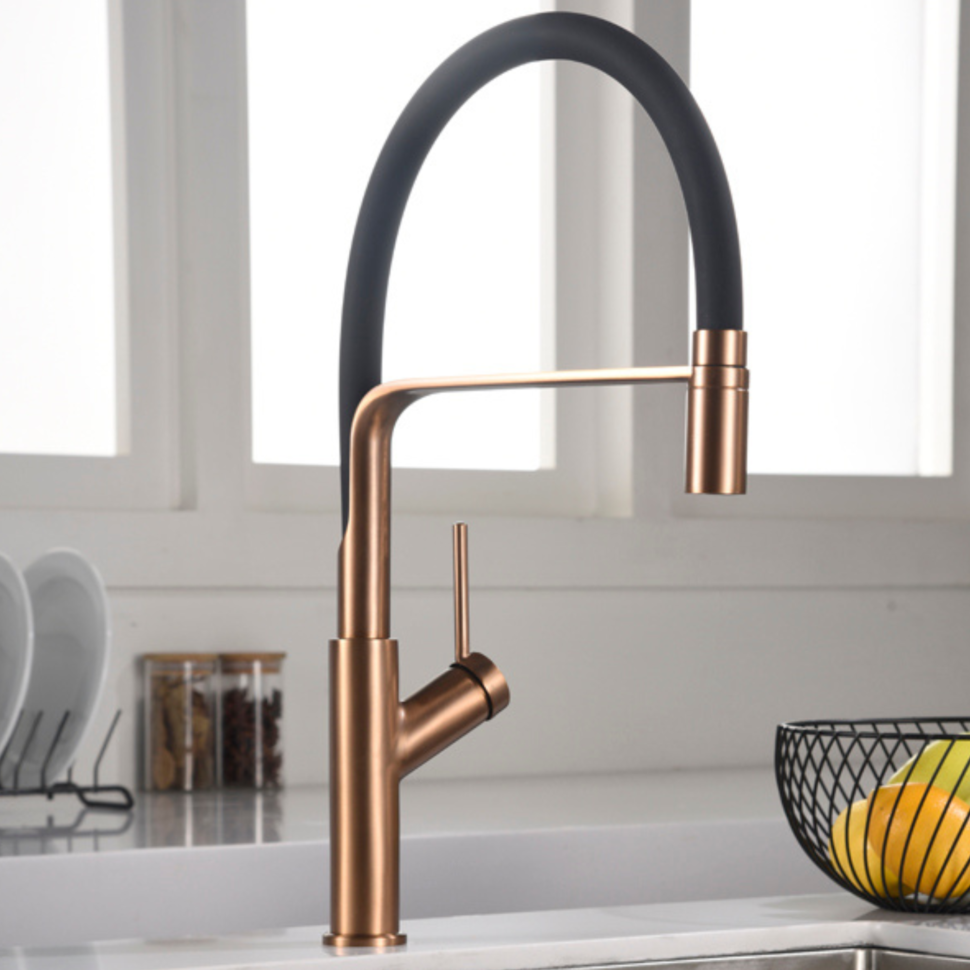 Cocina Grifo Dorado Roca Grifo Cocina Flexible Grifo Dorado