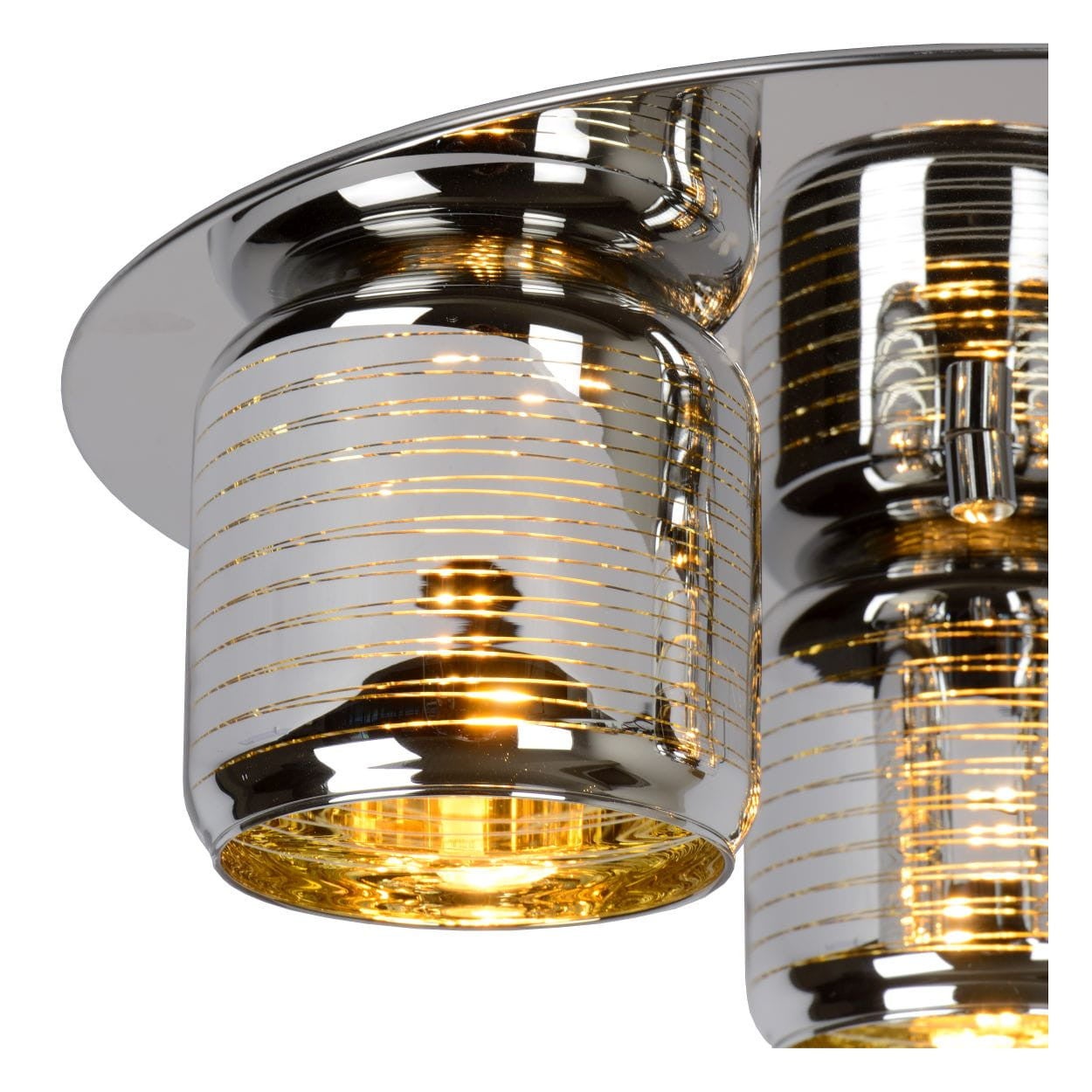 Plafonnier ERYN - Chrome - 3xG9 - Lucide - 4